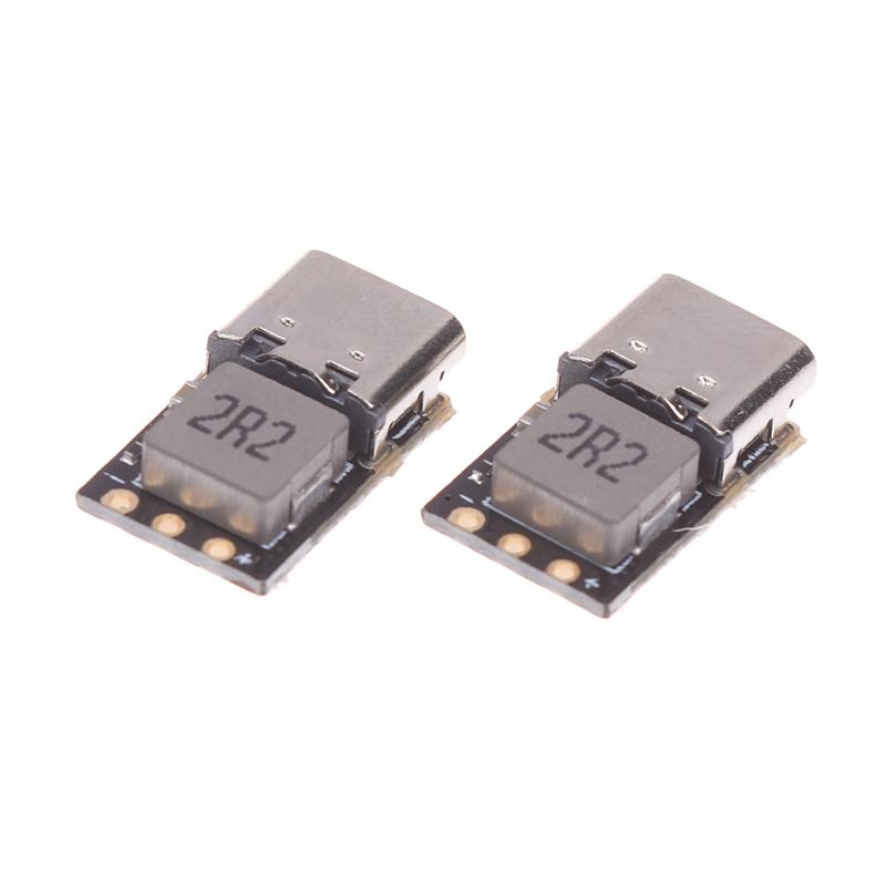 1/3Pcs Type-C 2S/3S 3.7V Charge Discharge Module Charger Dc 4.5~9.5V Board Boost Converter 18650 Lithium Battery Power Supply