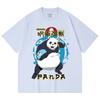 230 g/m² 100 % Baumwolle Jujutsu Kaisen V62 Panda-Print Unisex Schweres Baumwoll-T-Shirt