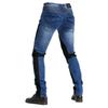K Brand PK-719 Men's Summer Motorcycle Jeans - Breathable, Elastic, Anti-Fall Riding Pants