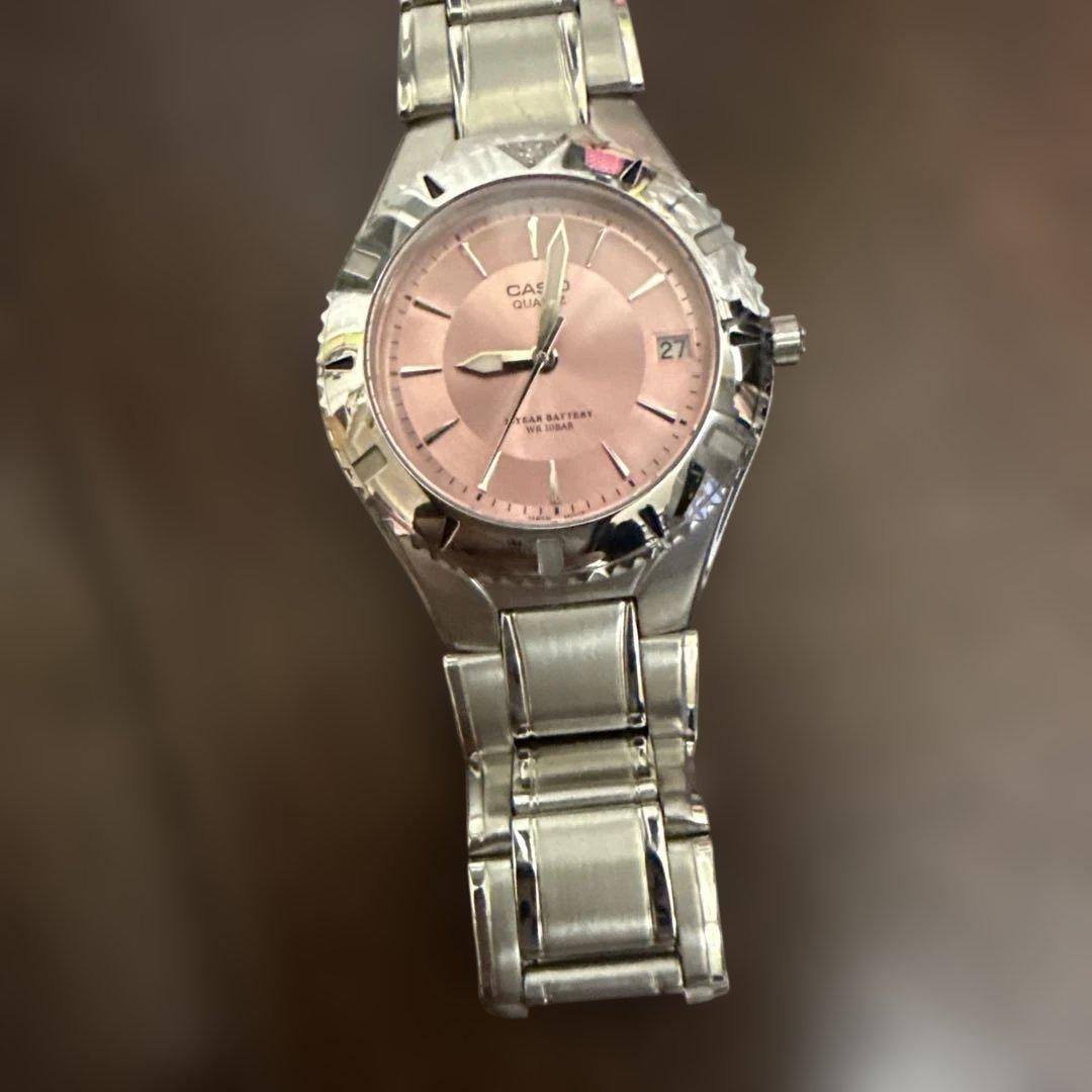 

[USED] Casio analog quartz watch (10-year battery, WR50m, water resistant)