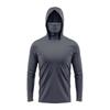 Mens UPF100 Sun Protection Hooded Fishing Jacket Lightweight Quick-Dry Outdoor