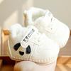 Velvet Lined Non-Slip Baby Walking Shoes, Soft Sole, Anti-Drop, Winter Ready for 0-1 Year Olds