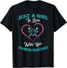 Just A Girl With Diamond Painting Hobby Lover T-Shirt