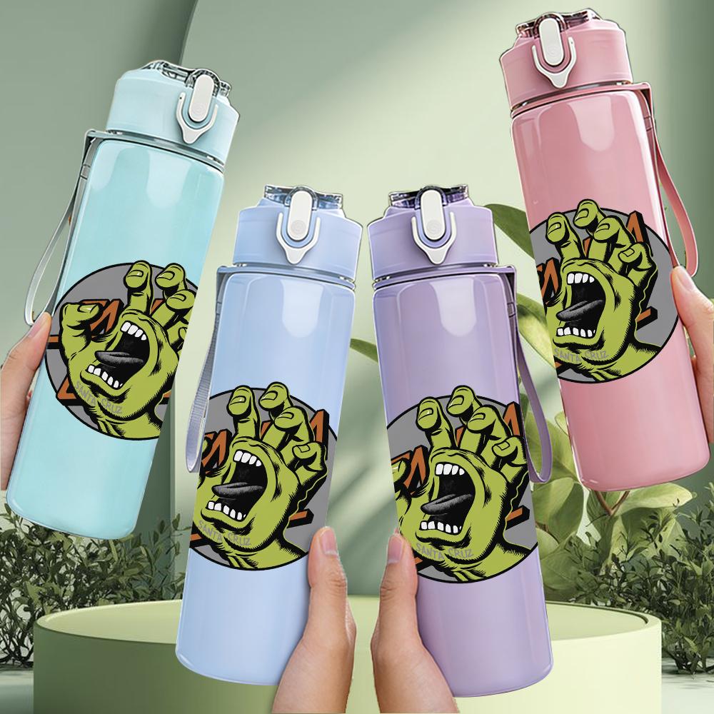 1PC Vintage Band Colorful Group Collage Print 750ml Portable Sports Water Bottle Leakproof Gym Outdoor Travel Drink Cup