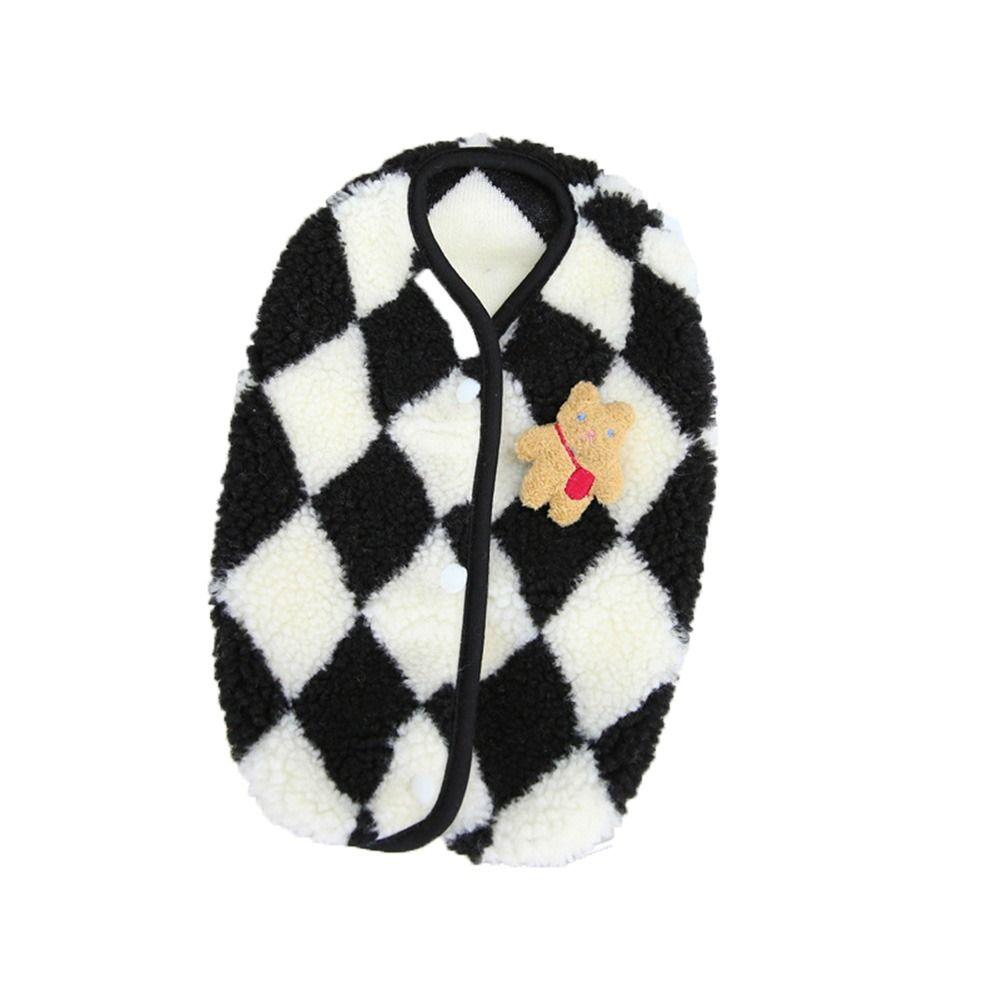Cute Dog Coat Autumn Winter Pet Clothes Dog Vest Puppy Clothing Warm Sweater