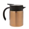 CB Japan QAHWA Coffee Insulated Pot, 600ml, Copper Gold, with Teflon-Coated Interior