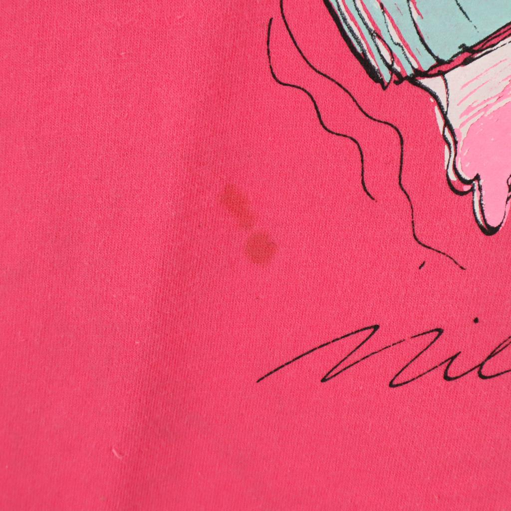 SIGNAL SPORTS 90s Made in USA Old Cow Print Short sleeve T-shirt Men's Used