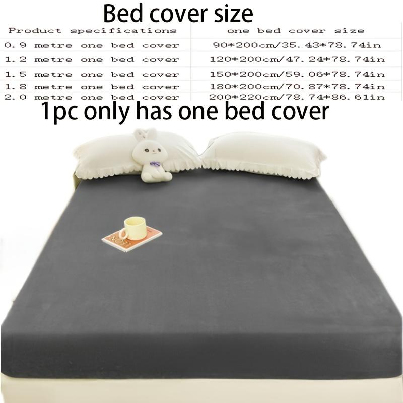 Soft & Warm Bed Sheet – Elastic Full-Cover Mattress Protector for Winter for Queen Size