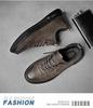 New Men's 2023 Winter Four Seasons Leather Shoes: Plush, Warm, Non-Slip, Casual Outdoor and Work Shoes