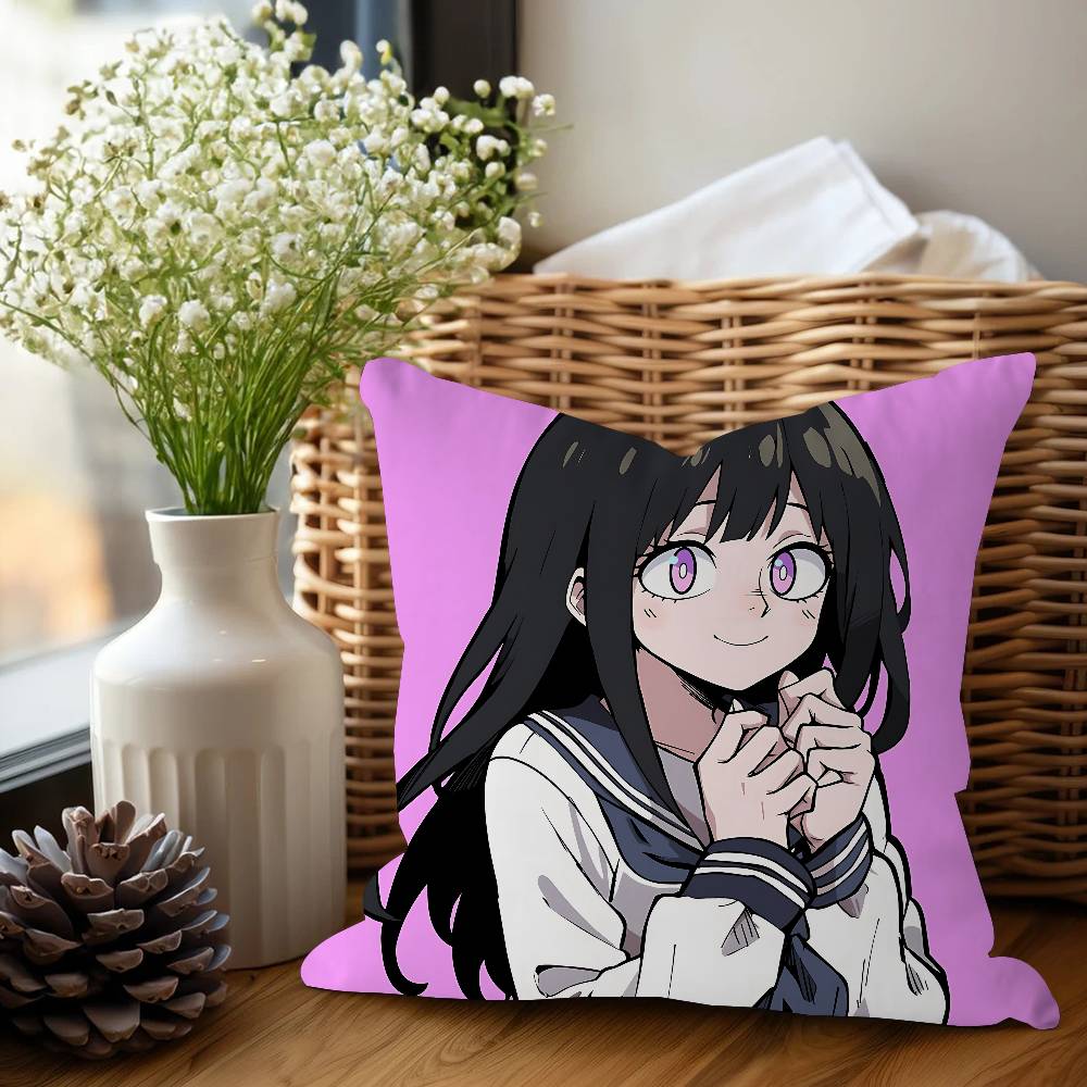 Chitanda Eru Anime Pillow Cushion Cover Pillowcase Living Room Sofa Home Decor Customized