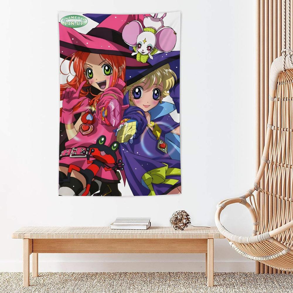 

Anime SSugar Sugar Rune Tapestry Microfiber Wall Hanging For Bedroom Living Room Decor Outdoor Festival Garden Bar Background 74x94cm(29x37in)