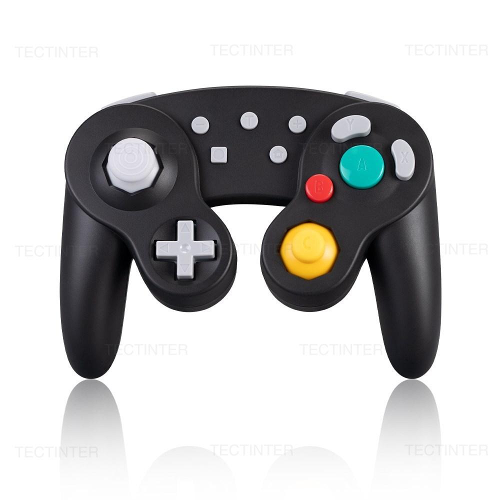 Bluetooth-kompatibler Gamecube Controller für NS Switch 2/Switch Konsole Gamepad für Steam/Android/PC Joystick mit Turbo-Funktion