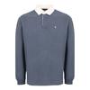 Jack Wills Mens Jersey Collared Relaxed Fit Long-Sleeved Rugby Shirt
