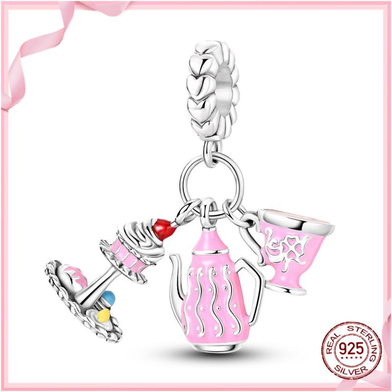 TOP Copper Pink Girls Skirt Cute Cat Charm Bead Charms Bead Charms Ideal For Womens Authentic Bracelets Copper Pendant Do It Yourself Jewellery Gift
