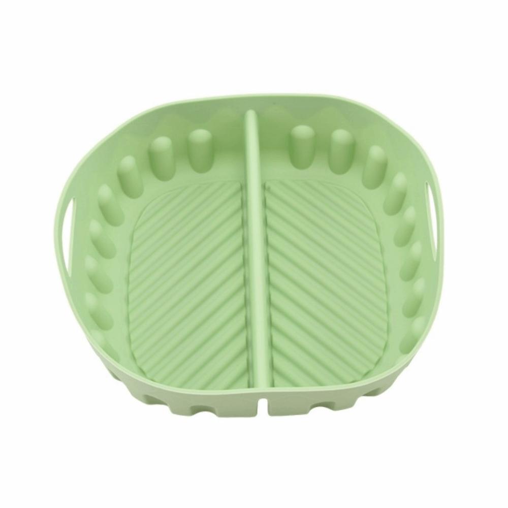 Flexible Silicone Air Fryer Liner Food Grade Circular Oven Basket Mat Air Fryer Accessories