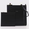 Bally Shoulder Bag Black Leather Women Used