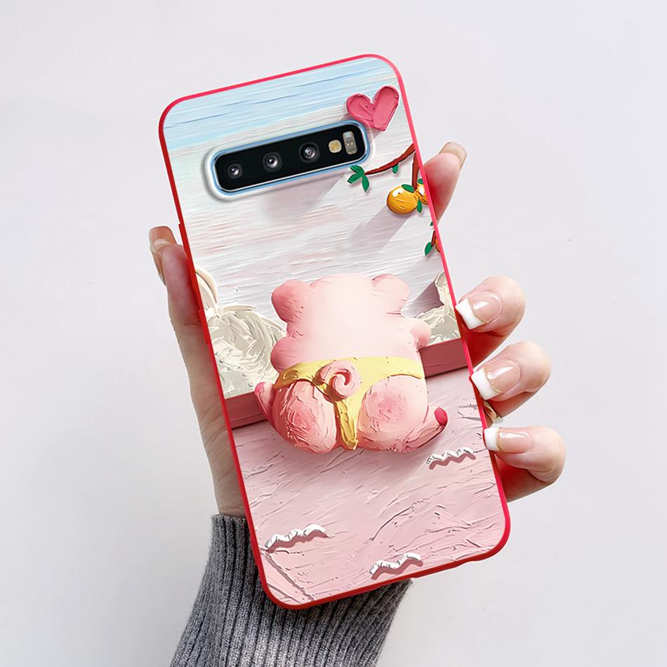 Für Samsung Galaxy S10 Plus Hülle SM-G975F Astronaut Handyhülle Für Samsung S10 S10E SM-G973F SM-G970F S 10 S10Plus S10e Bumper