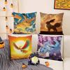 Pokemon Popular Character Anime Plush Pillow Cover Soft Short Plush Cushion Cover For Sofa Bedroom Home Decor Gift