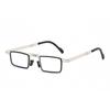 10PCS Business Men Reading Glasses Foldable Metal Frame Anti-Blu-ray Graded Glasses for Farsighted For Men Women