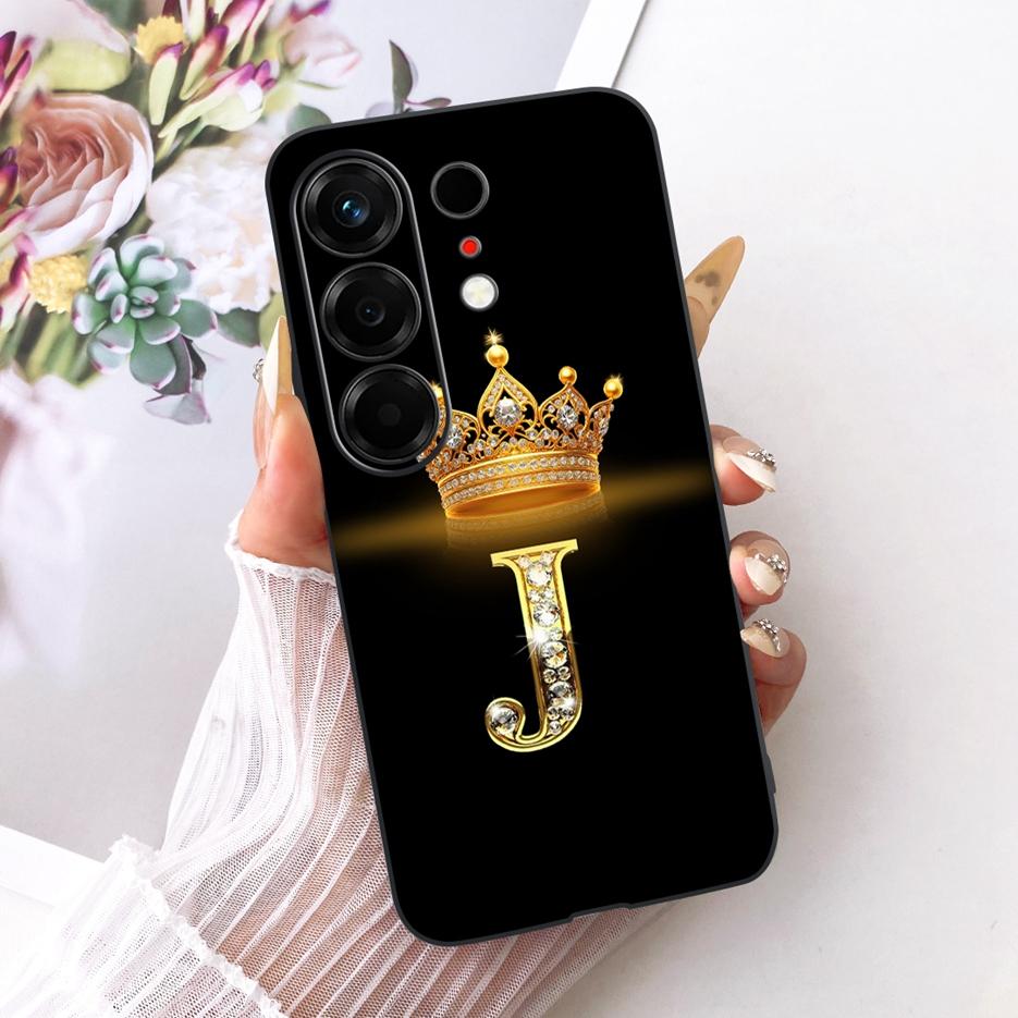 For Tecno Camon 50 4G Case CN5 Luxury Crown Letters Cover Soft TPU Phone Case For Tecno Camon 50 Pro 4G CN5c Camon50 Fundas Bags