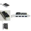 Pcie Usb30 Expansion Card With Four Ports For Desktop Computer Data Transfer