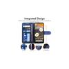 (Blue) Pixel 6a Wallet Case, Flip Protective Cover with Card Holder, Stand and Wrist Strap - PU Leather with Magnetic Closure For Google Pixel 6a