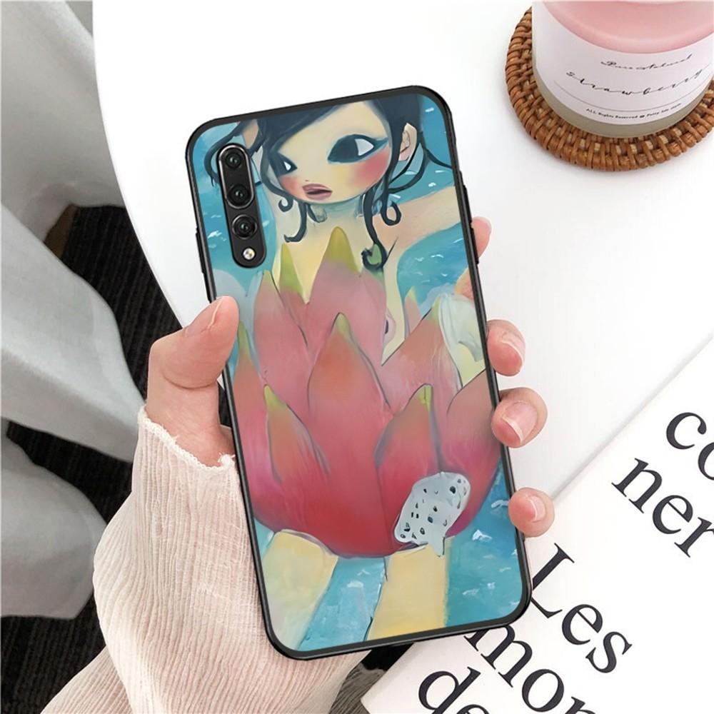 Aya Takano Phone Case For Huawei P 8 9 10 20 30 40 50 Pro Lite Psmart Honor 10 Lite 70 Mate 20lite