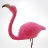 Flamingo Lawn Decor Plastic Animal Sculpture Bright Rose Red Ornament for Outdoor Home Garden