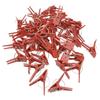 50/100Pcs Plant Grafting Clips Plastic Spring Support Clamp Reusable Fixing Clip For Vegetable Seedling Garden Cultivation