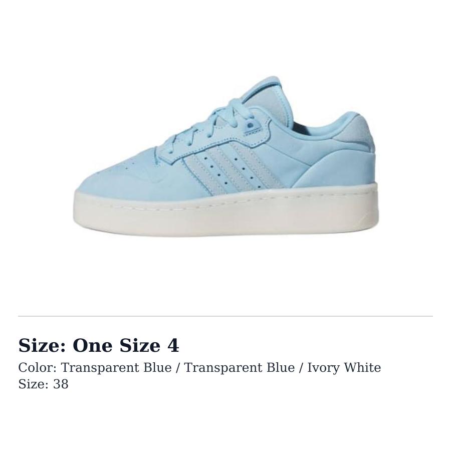 Adidas Wmns Rivalry Lux Low 'Clear Blue' Women's IH0351