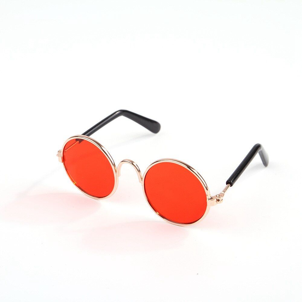 Round Multicolor Pet Supplies Trend Toys For Little Dog Cat Cat Glasses Pet Sunglasses Reflection Glasses Eye-wear