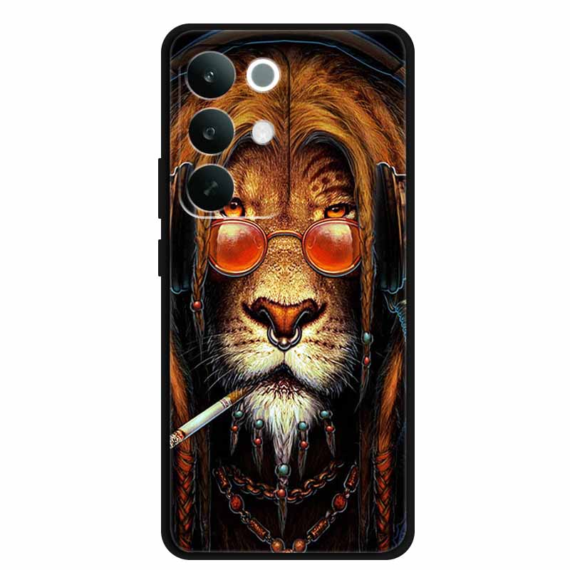 Phone Cover For Realme C85 5G 4G Luxury Case Cool Animal Silicone Soft Case for Realme C85 C 85 2026 TPU Phone Casing Back Cover