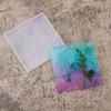 3Shapes Handmade Round Square Coaster Resin Mold Tea Mat Tray Coaster Epoxy Resin Silicone Casting Molds Art Craft Tool