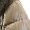 DUVETICA Down Coat 42 Brown Women Used