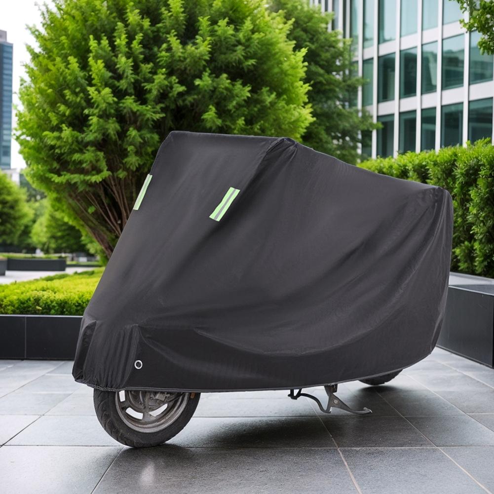Motorcycle Protective Cover Sun And Rain Protection Indoor Dustproof Outdoor Motor Scooter Bike Cover Universal Q0P0
