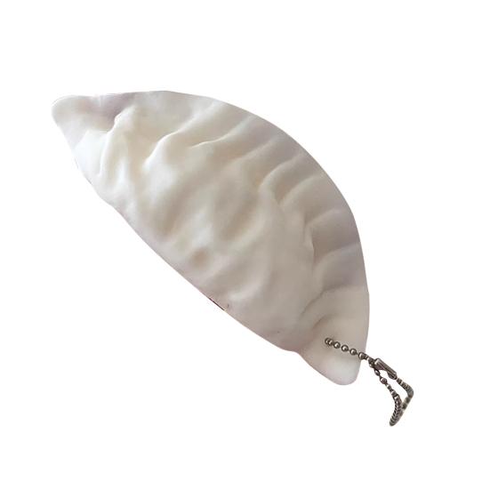 

1/2/3/4 шт. Іграшка-пельмень для зняття стресу з ланцюжком з намистин, імітація пельменя, іграшка-антистрес для стискання, прикраса для сумки, рюкзака 1pc