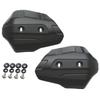 ZETA RACING Armor Hand pour compatible avec le protège-mains Armor et Réversible Réglable Mat Aussi Dirtfreak F5365 Protections, Noir, Scudo, série.