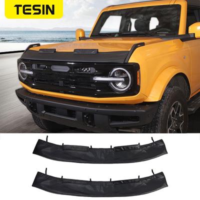 TESIN-Protector de cubierta de sujetador para capó de motor delantero, piezas de automóvil para Ford Bronco 2022, Exterior de coche