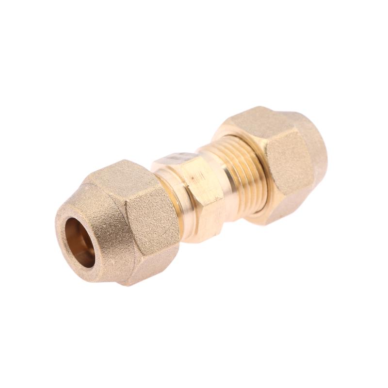1 Stück 2 3 4 5 mm Schnellverbinder Gerades Rohrverlängerungsstück Schweißfreie Fittings Mit Bördelmuttern Kupferverbinder