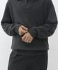MUSINSA STANDARD [Victoria Wool] Slit Neck Collared Knit [Medium Grey]
