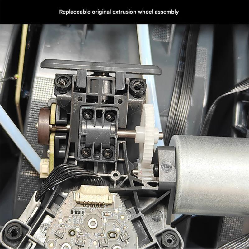 3D Printer Replacement Extruder Gear Management for X1/P1 Hardened Steel Extruder Gear Assembly 3D Printer Accessories
