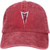 Nyanhif Personalized Pontiac Auto Logo Fashion Hat Cap for Unisex Black