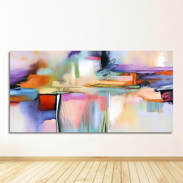

Абстрактная живопись, настенная картина для гостиной, домашний декор, без рамки, настенная живопись, печать на холсте, настенная живопись без рамки 40*60cm