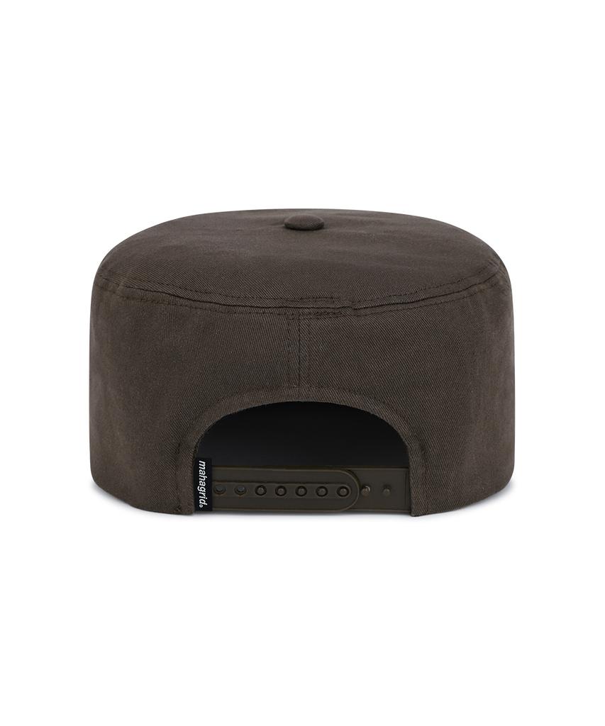 MAHAGRID Cave Pillbox Cap Brown(Mg2Ffmab39A)