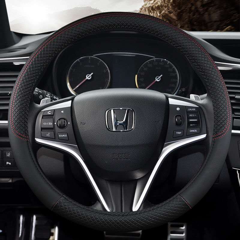Gjzh3 For Honda's New and Old Fengfan, Accord, New Fit, Lingpai Car Steering Wheel Cover, Four-season Special Men's Handle Cover