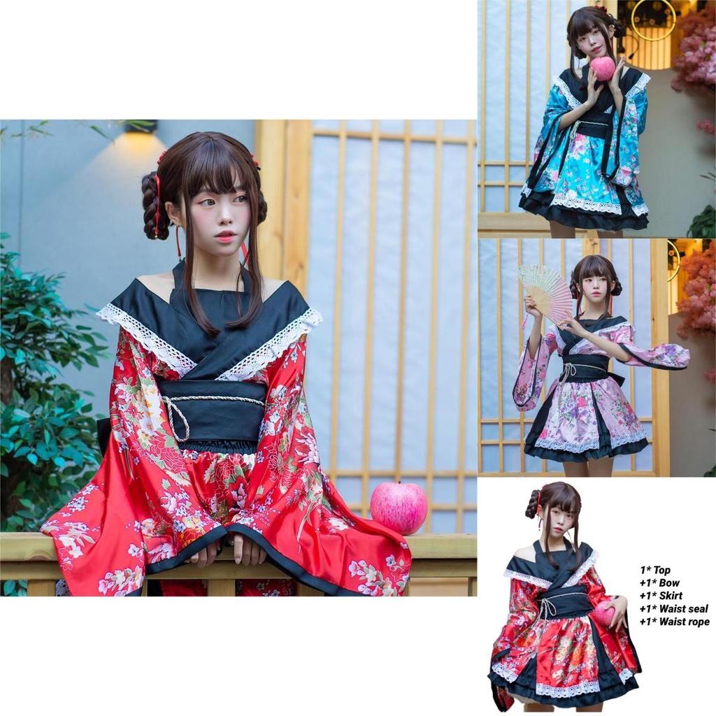 Miao Teacher Alice's Dreamland Blue Maid Costume Cosplay Anime Performance Stage Outfit