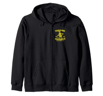 Défi Ère Atomique Appalachia: Allez Combattez les Wendigos ! Sweat à capuche zippé