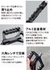 GORIX Bicycle Flat 3 Smooth Lightweight Wide Thin Pins Matte for Road Cross Mountain and Other Bicycles Pedals, Pedals, Bearings, Rotation, Aluminum,