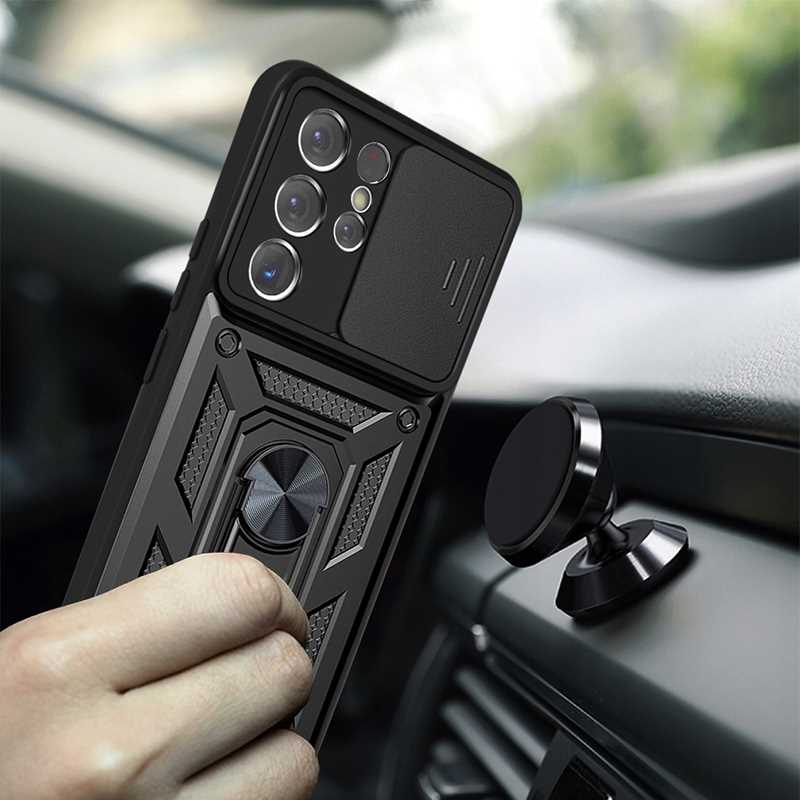 Sc Camring Galaxy S21 Ultra Black