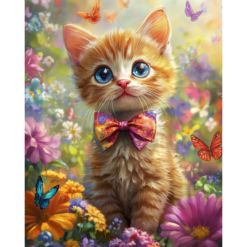 5d Diamond Painting Cat Animal Full Round Square Diamond Embroidery Rhinestone Pictures Home Decoration